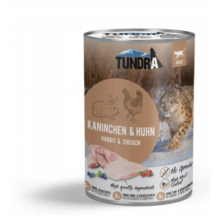 Tundra Cat Królik i kurczak 400g